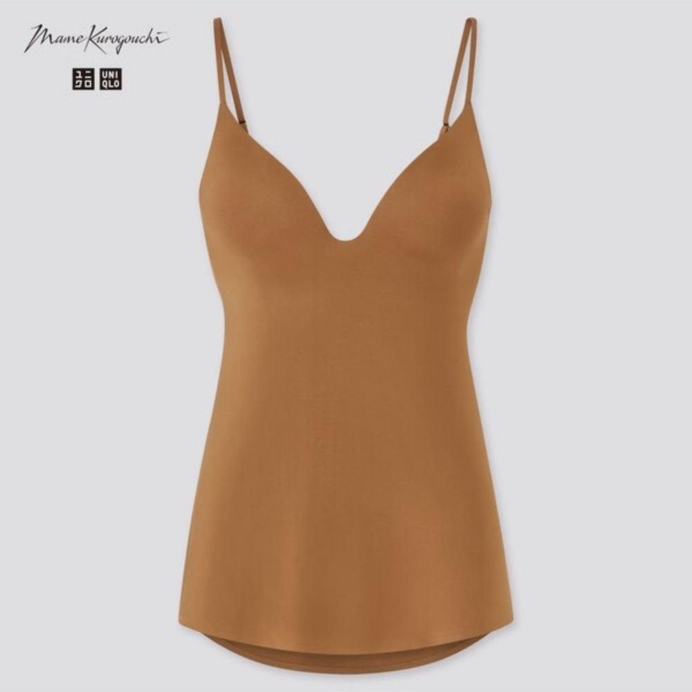 Mame Kurogouchi AIRism Plunging Bra Camisole